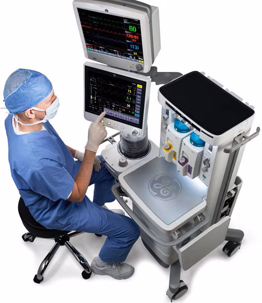 GE Carestation 650 наркозно-дыхательный аппарат